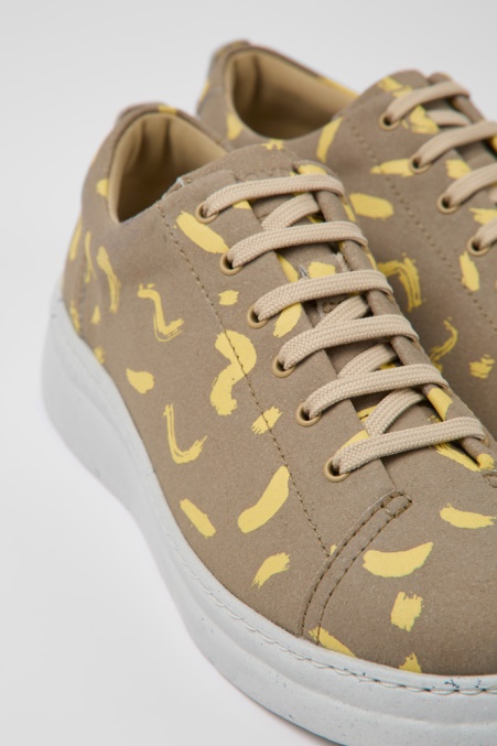 Camper De Design Zweitplatzierte Mehrfarbige Nubuk-sneakers Für Damen