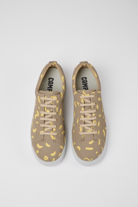 Camper De Design Zweitplatzierte Mehrfarbige Nubuk-sneakers Für Damen