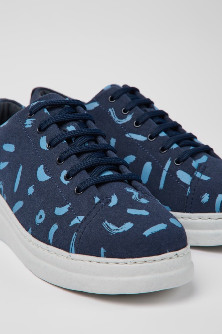 Camper De Runner Up Mehrfarbige Nubukturnschuhe Für Damen Neu Eingetroffen