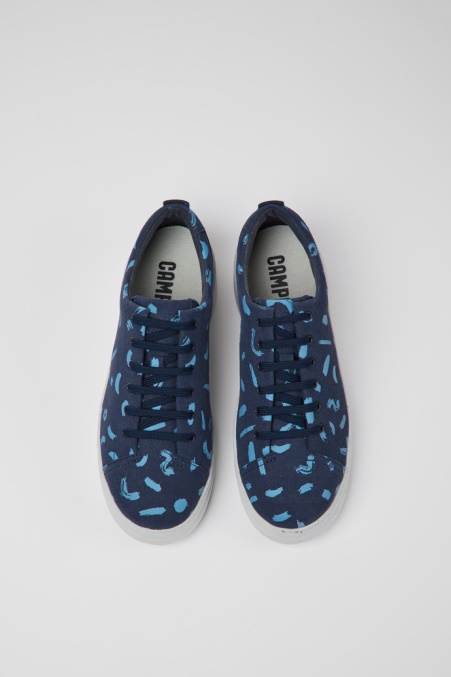 Camper De Runner Up Mehrfarbige Nubukturnschuhe Für Damen Neu Eingetroffen