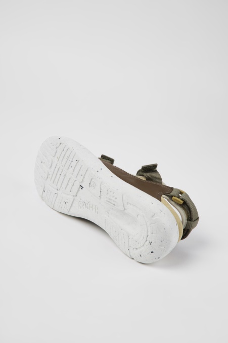 Peu Stadium Mehrfarbige Halboffene Sneakers Aus Leder Und Textil Für Damen Camper De Neuankömmlinge