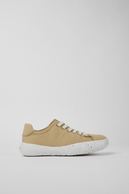 Design Peu Stadium Beige Textilsneaker Für Damen Camper De
