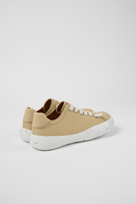 Design Peu Stadium Beige Textilsneaker Für Damen Camper De