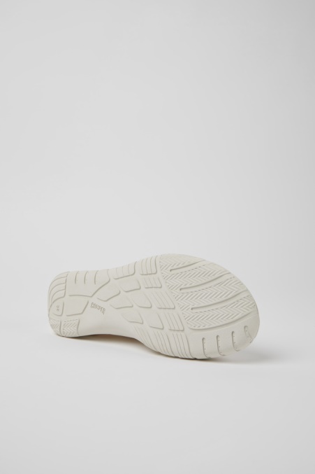 Path Weiße Textilsneaker Für Damen Exklusiv Camper De