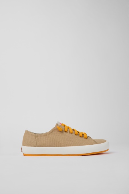 Exklusiver Camper De Peu Rambla Beige Textilsneaker Für Damen