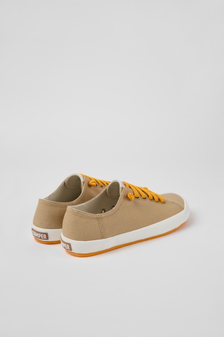 Exklusiver Camper De Peu Rambla Beige Textilsneaker Für Damen