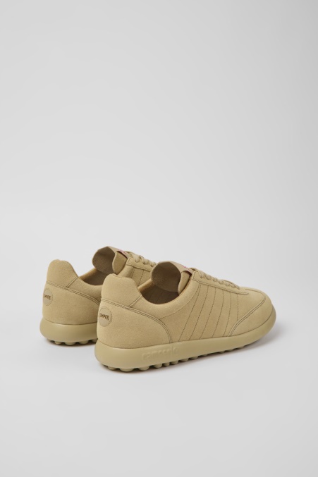Camper De Design Pelotas Xlite Beige Nubukturnschuhe Für Damen
