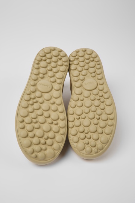 Camper De Design Pelotas Xlite Beige Nubukturnschuhe Für Damen