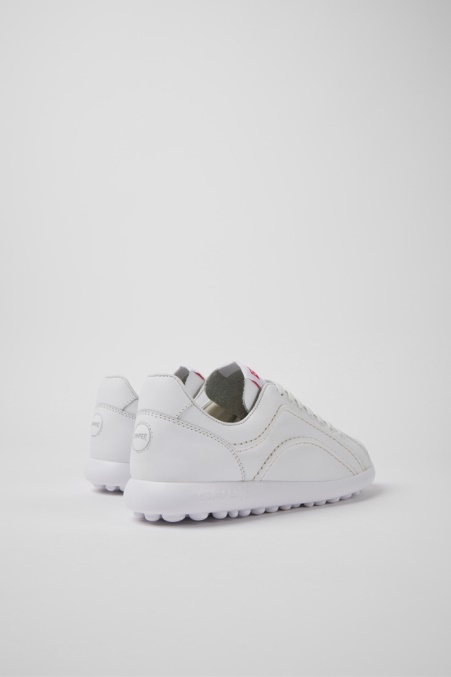 Exklusive Camper De Pelotas Xlite Weiße Lederturnschuhe Für Damen