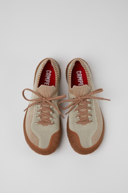 Camper De Design Path Mehrfarbige Textilsneaker Für Damen