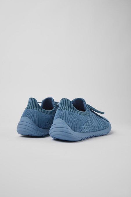 Design Path Blauer Textilsneaker Für Damen Camper De