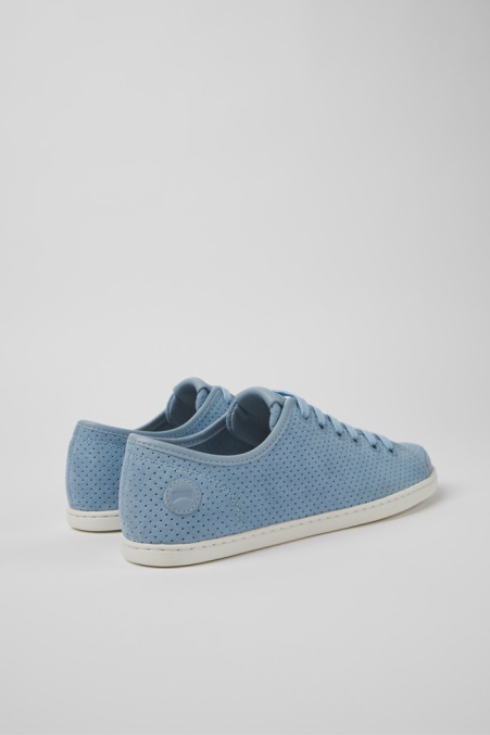 Uno Blau Nubuk Und Leder Sneaker Für Damen Exklusiv Camper De