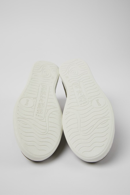 Uno Grüne Damenschuhe Aus Nubukleder Und Leder Camper De Neu Eingetroffen