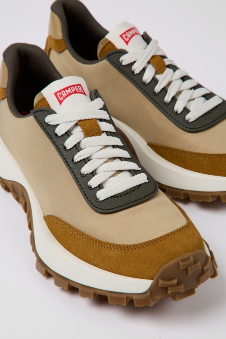 Drift Trail Vibram Mehrfarbiger Sneaker Aus Textil Und Nubukleder Für Damen Camper De Neu Eingetroffen