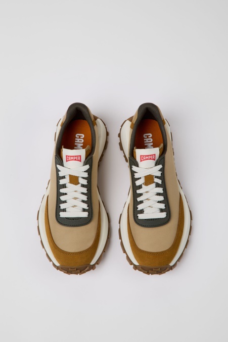 Drift Trail Vibram Mehrfarbiger Sneaker Aus Textil Und Nubukleder Für Damen Camper De Neu Eingetroffen