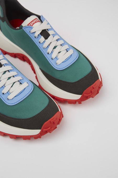 Exklusive Camper De Drift Trail Vibram Mehrfarbige Textil- Und Nubukturnschuhe Für Damen