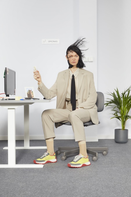 Camper De Design Drift Trail Vibram Mehrfarbige Textil- Und Nubukturnschuhe Für Damen