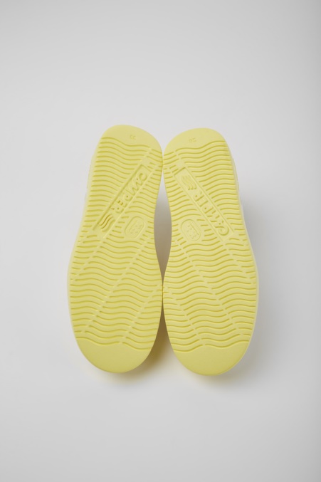 Camper De Runner K21 Weiße Ledersneaker Für Damen Neu Eingetroffen