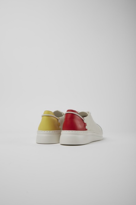 Twins Weiße Ledersneaker Für Damen Camper De Neu Eingetroffen