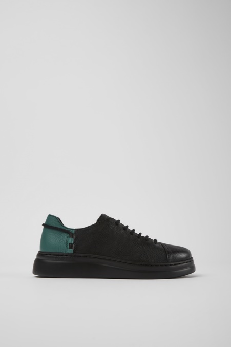 Design Twins Schwarze Ledersneaker Für Damen Camper De