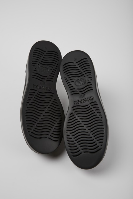 Design Twins Schwarze Ledersneaker Für Damen Camper De