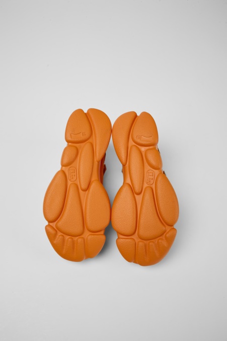 Karstorange Und Braune Textilschuhe Für Damen Exklusiv Camper De