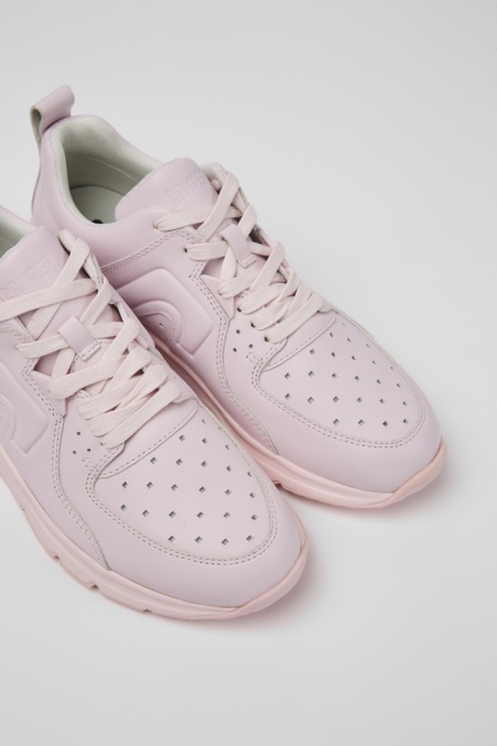 Exklusiver Camper De Drift Rosa Ledersneaker Für Damen