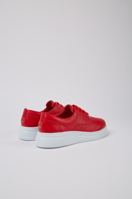 Design Runner Up Rote Ledersneaker Für Damen Camper De