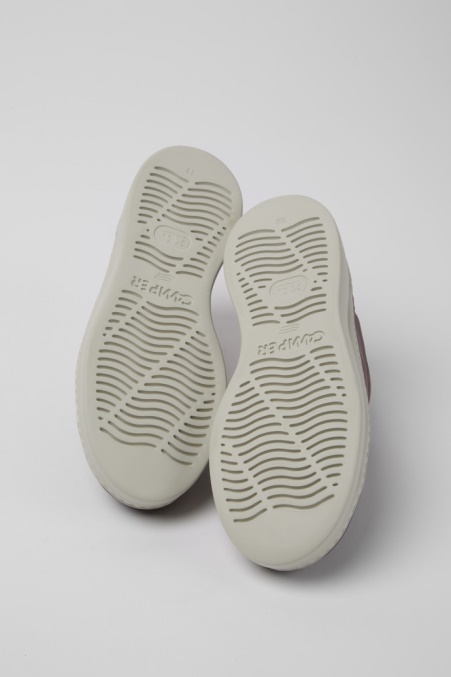 Runner-up Lila Lederne Turnschuhe Exklusiv Camper De