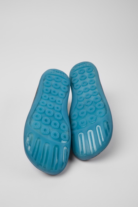 Peu Dunkelgraue Und Blaue Lederschuhe Für Damen Exklusiv Camper De