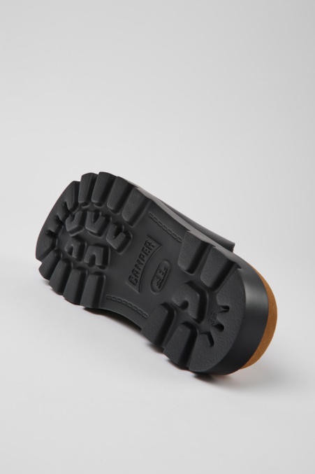 Design Brutus Sandale Schwarz Lederclogs Für Damen Camper De