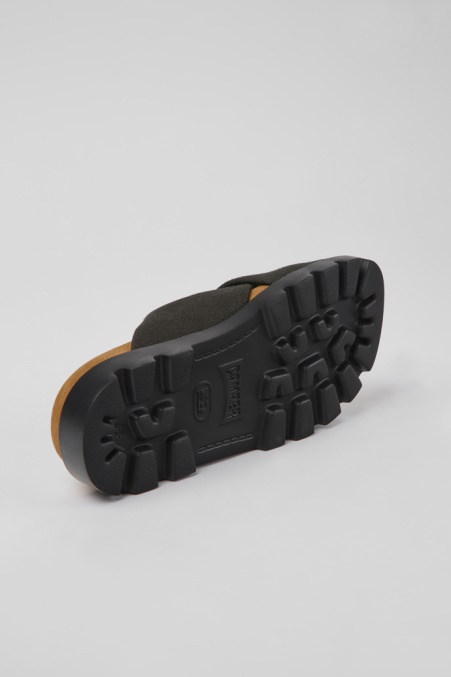 Camper De Design Brutus Sandale Grau Sandalen Aus Recycelter Baumwolle Für Damen