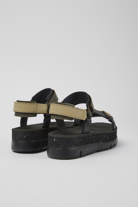 Design Oruga Up Mehrfarbige Ledersandalen Für Damen Camper De