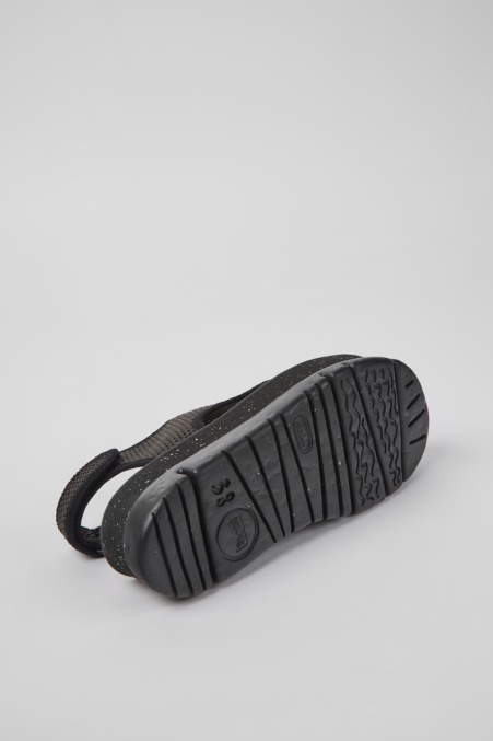 Camper De Design Oruga Up Graue Textilsandalen Für Damen