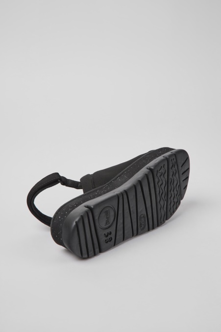 Camper De Oruga Up Schwarze Textilsandalen Für Damen Neu Eingetroffen
