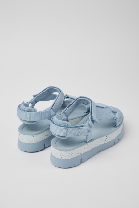 Oruga Up Blaue Textilsandalen Für Damen Camper De Neu Eingetroffen