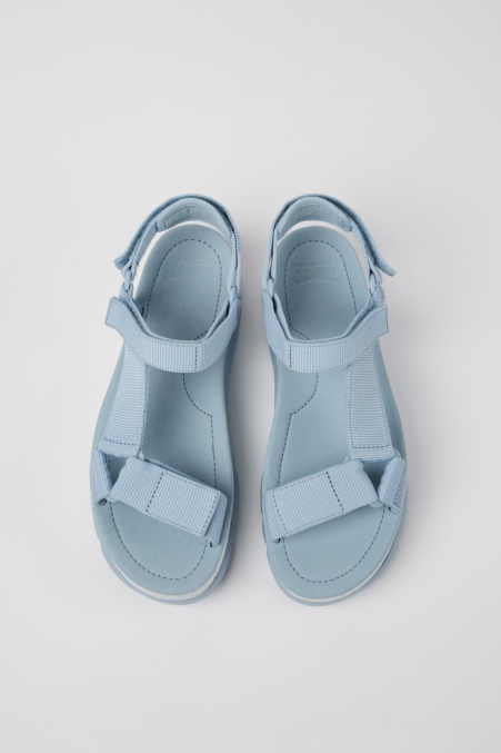 Oruga Up Blaue Textilsandalen Für Damen Camper De Neu Eingetroffen