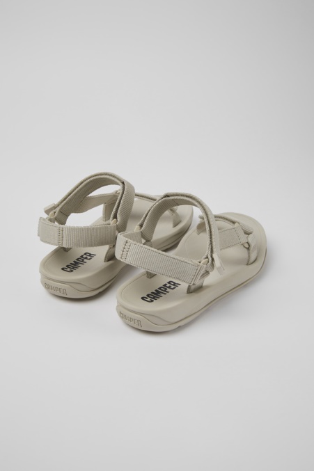 Passende Graue Textilsandale Für Damen Exklusiv Camper De