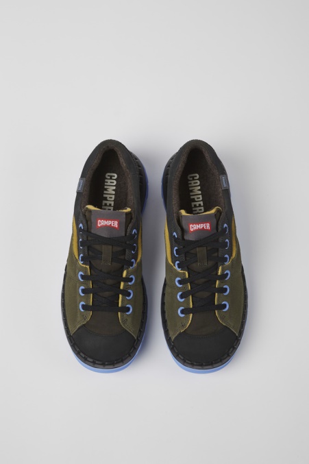 Design Teix Grüne Und Grauee Textilschuhe Für Damen Camper De