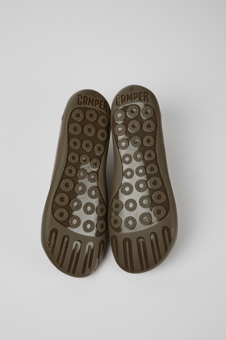 Camper De Design Peu Brauner Freizeitschuh Für Damen