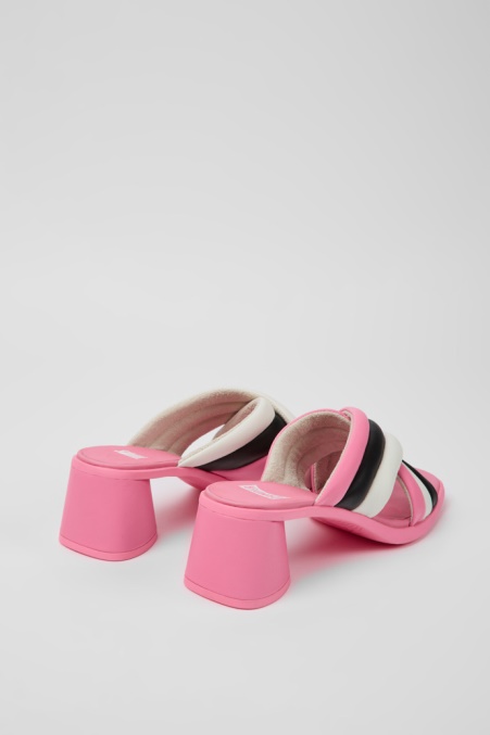 Twins Mehrfarbige Ledersandalen Für Damen Camper De Neu Eingetroffen