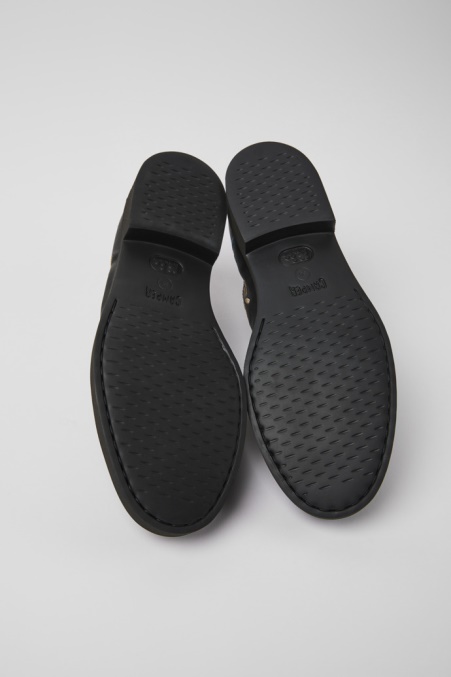 Camper De Twins Schwarze Lederschuhe Damen Neu Eingetroffen