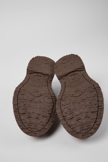 Exklusiver Camper De Walden Brauner Lederloafer Für Damen