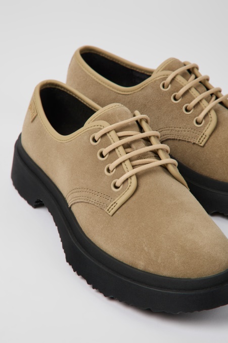 Design Walden Beige Nubuk Schuhe Damen Camper De