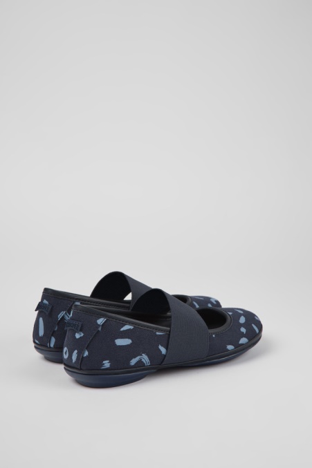 Design Right Mehrfarbige Ballerinas Aus Nubukleder Und Leder Für Damen Camper De