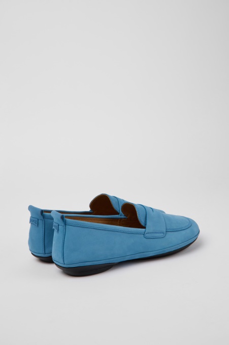 Design Rechts Blau Nubuk Schuhe Damen Camper De