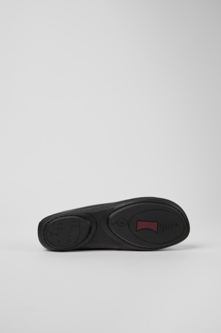 Design Rechts Schwarze Lederschuhe Damen Camper De