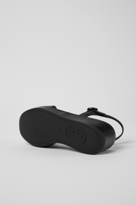 Camper De Design Misia Schwarze Damensandale