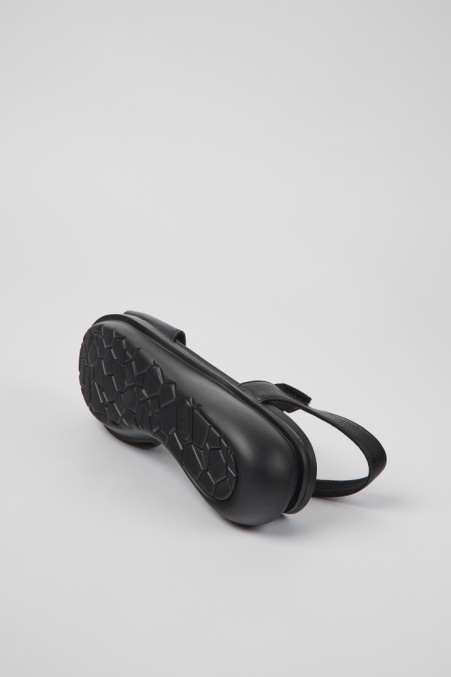 Camper Damen-sandale Mit T-riemchen, Schwarz, Neu Eingetroffen