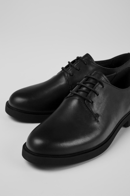 Iman Damen-schnürschuh Schwarz Camper De Neu Eingetroffen